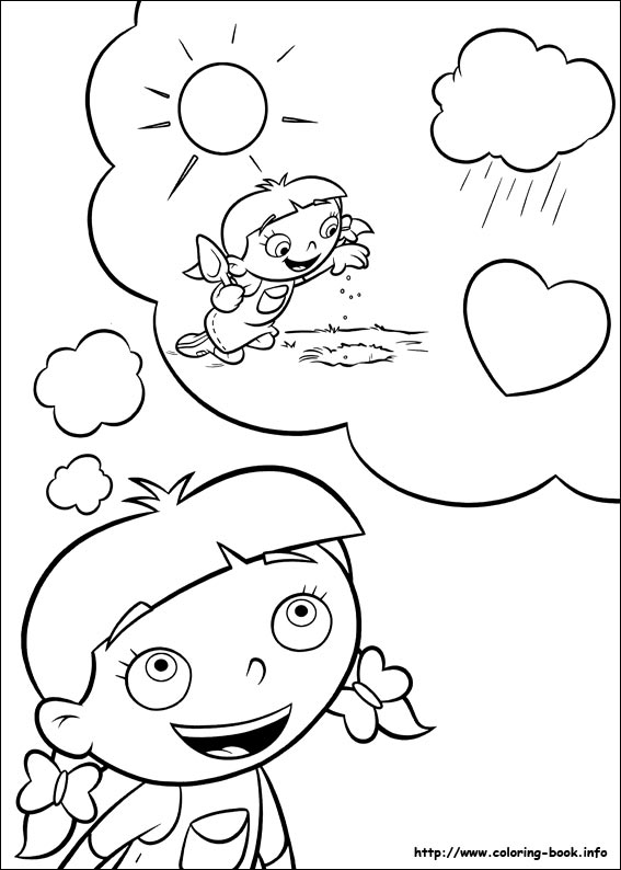 Little Einsteins coloring picture