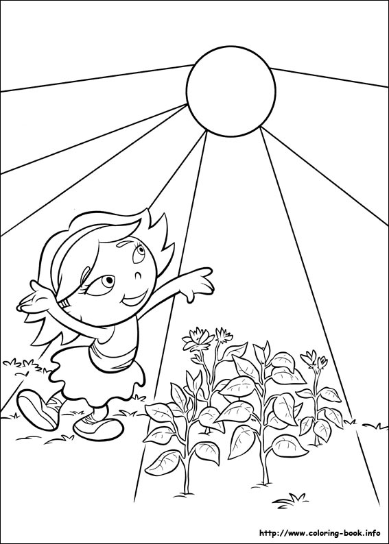 Little Einsteins coloring picture