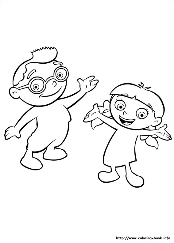 Little Einsteins coloring picture