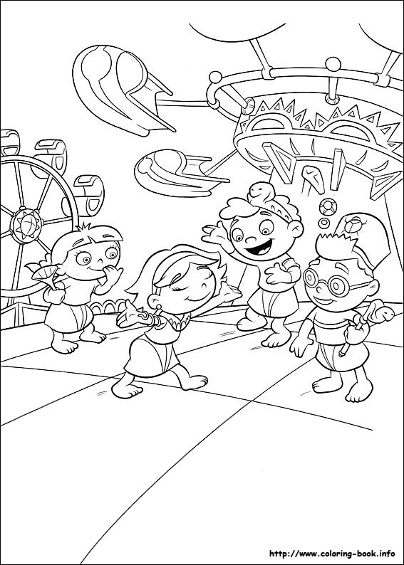 Little Einsteins coloring picture