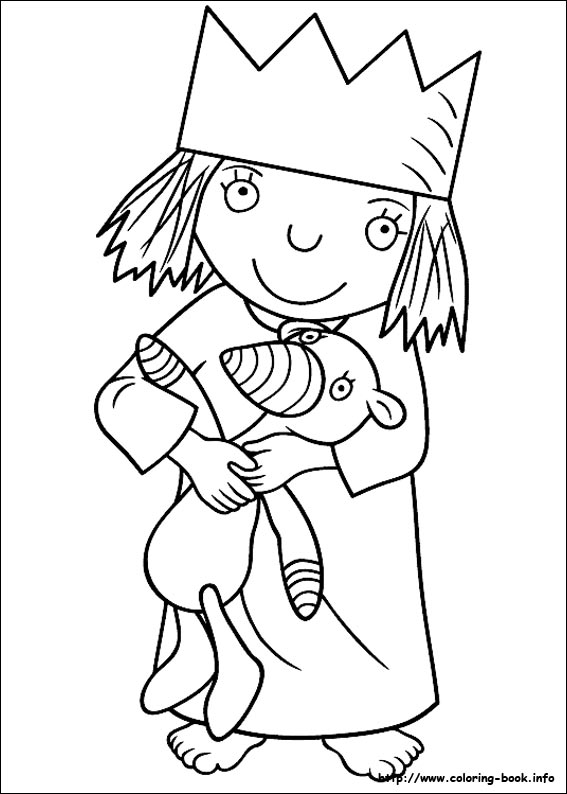 Little Princess coloring picture