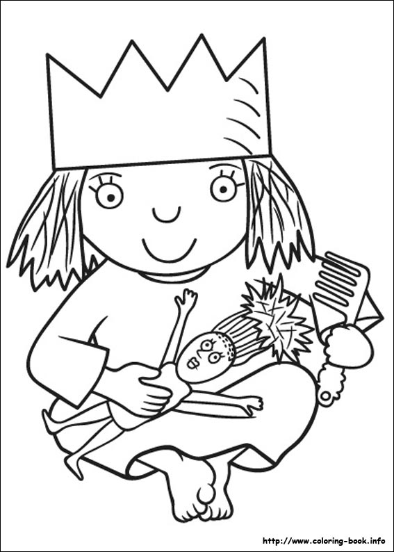 Little Princess coloring picture