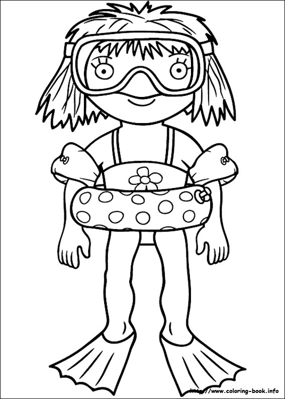 Little Princess coloring picture