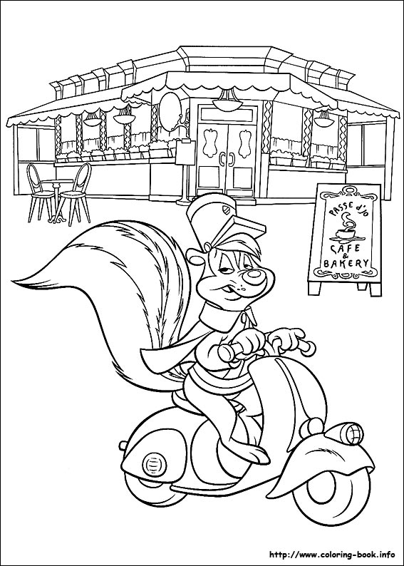 Looney Tunes coloring picture