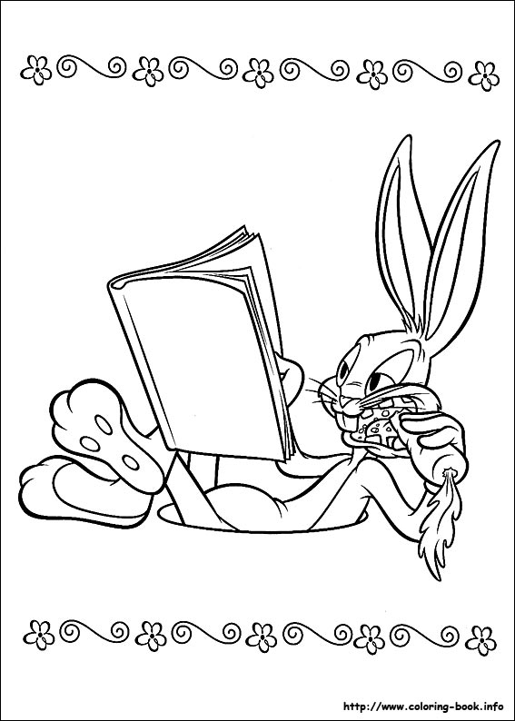 Looney Tunes coloring picture