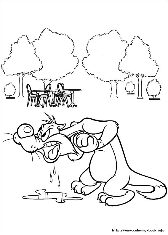 Looney Tunes coloring picture