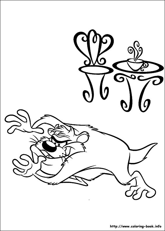 Looney Tunes coloring picture