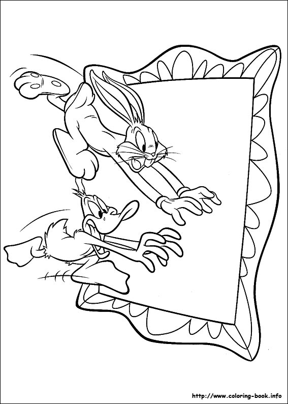 Looney Tunes coloring picture