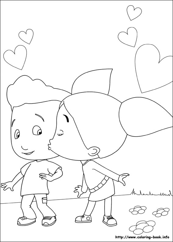 Loopdidoo coloring picture