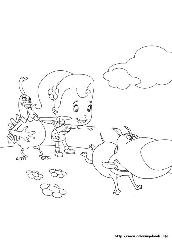 Loopdidoo coloring picture