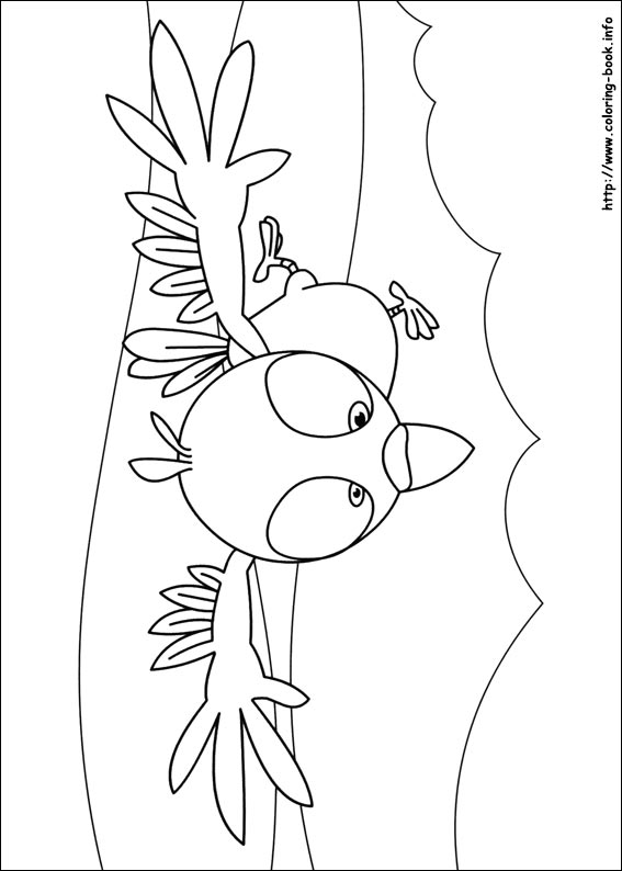 Loopdidoo coloring picture