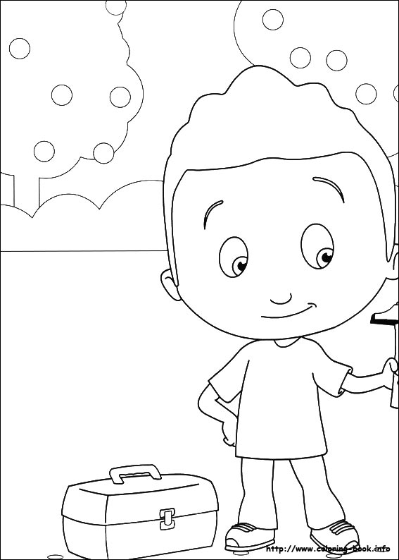 Loopdidoo coloring picture
