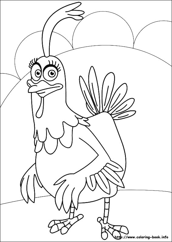 Loopdidoo coloring picture