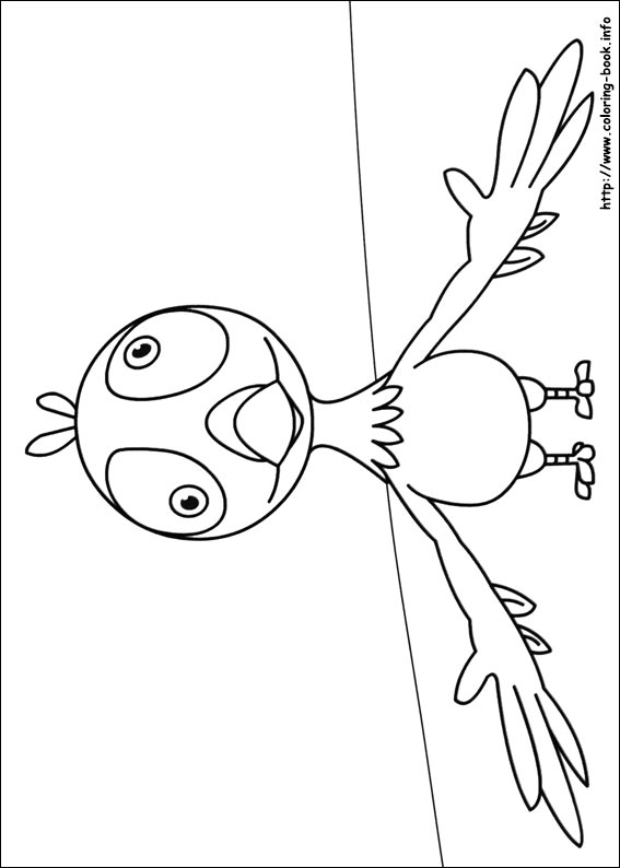 Loopdidoo coloring picture