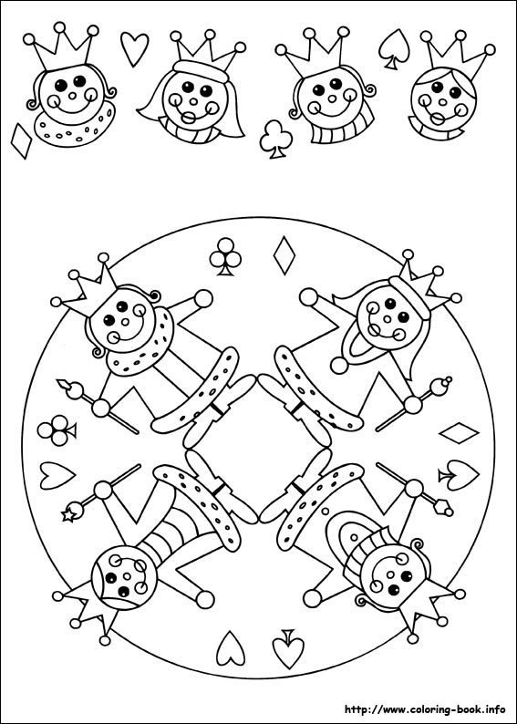Mandalas coloring picture
