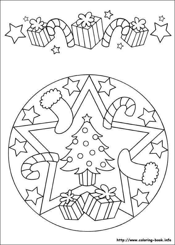 Mandalas coloring picture