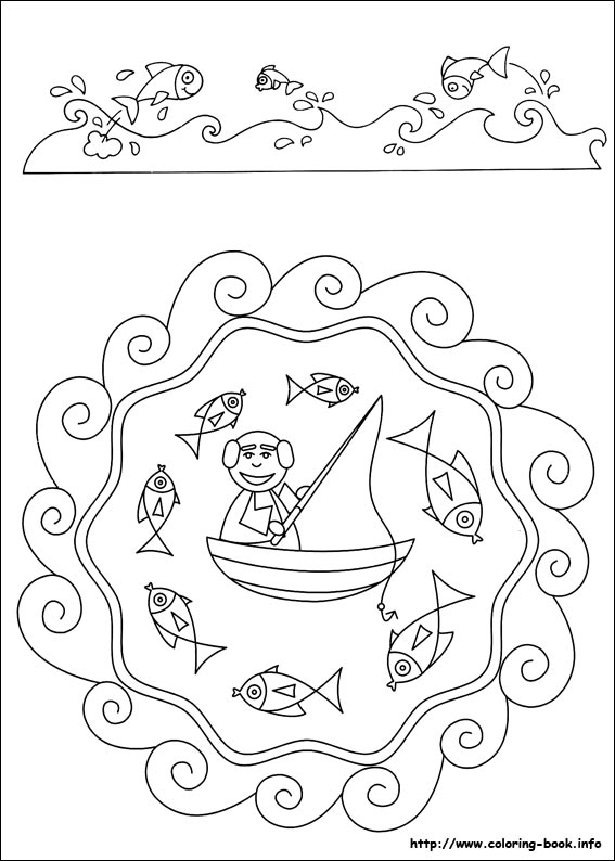 Mandalas coloring picture