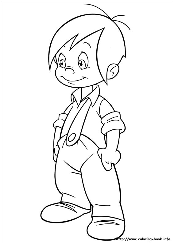 Marcelino coloring picture