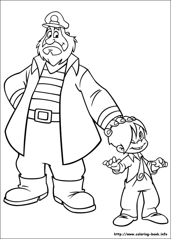 Marcelino coloring picture