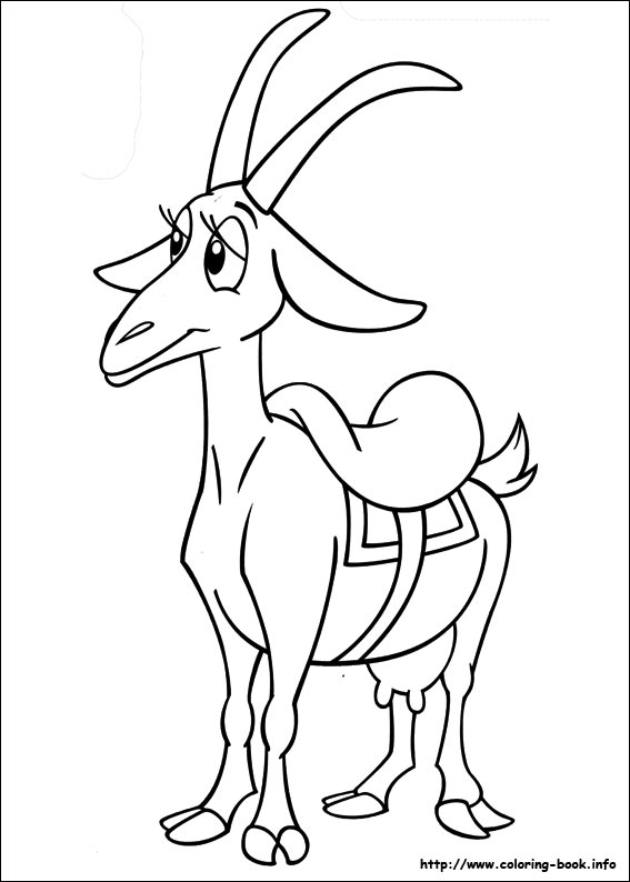 Marcelino coloring picture