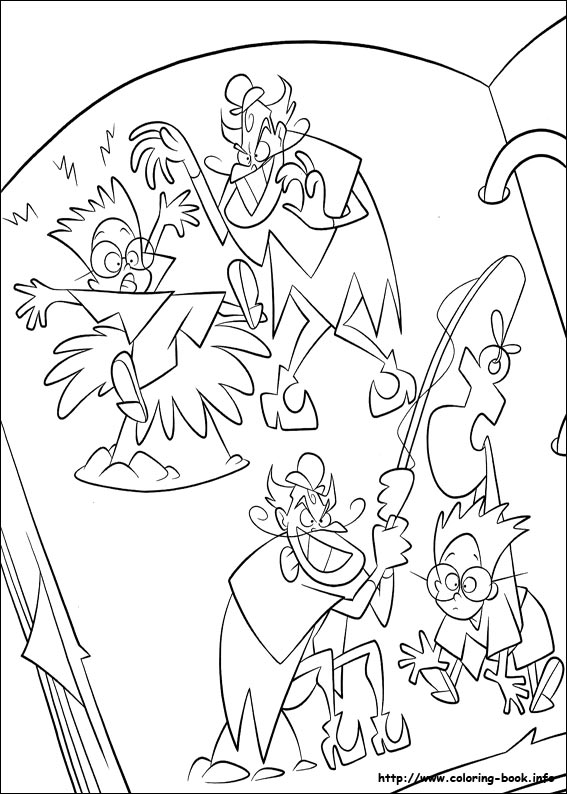 Meet the Robinsons coloring picture