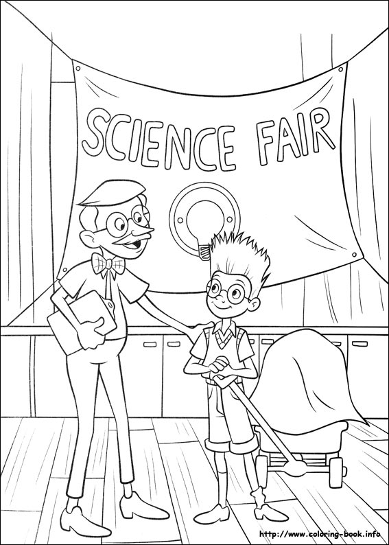 Meet the Robinsons coloring picture