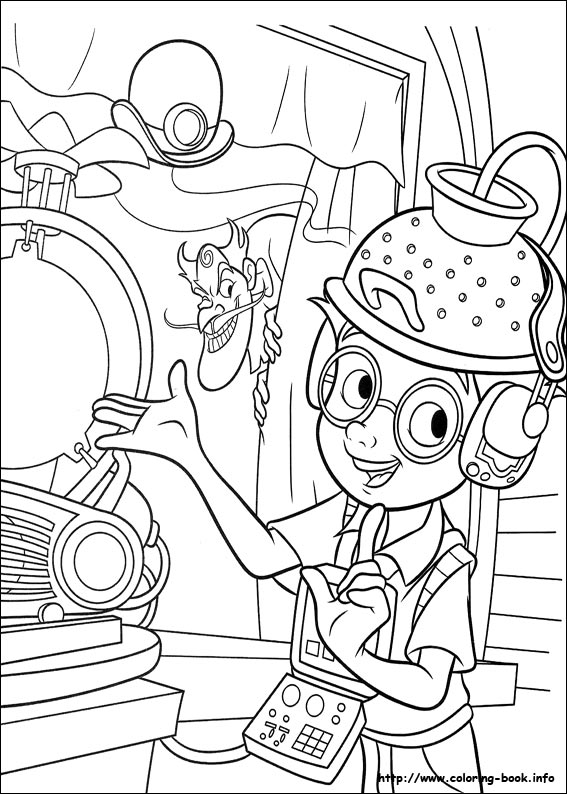 Meet the Robinsons coloring picture