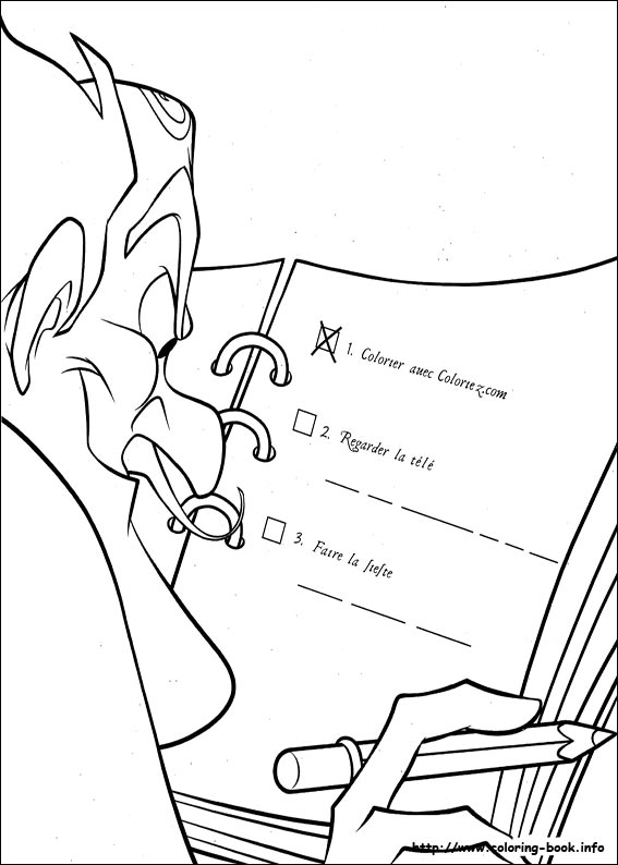 Meet the Robinsons coloring picture