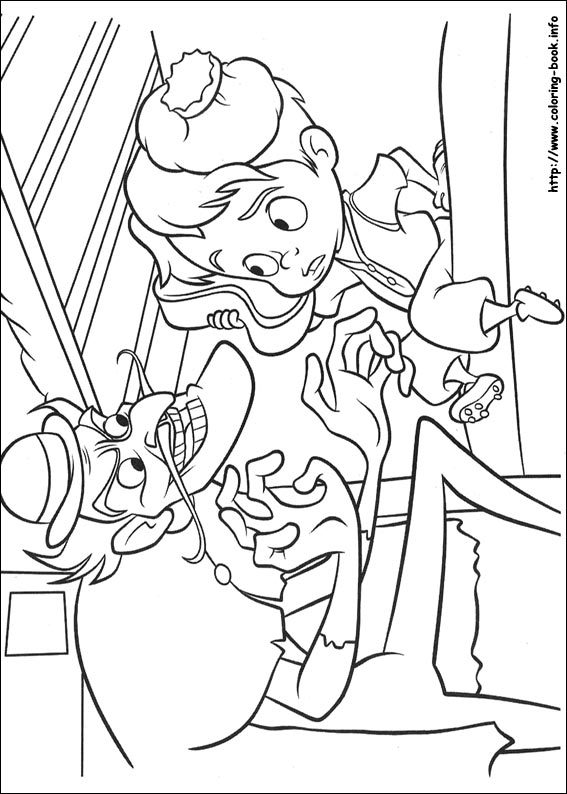 Meet the Robinsons coloring picture