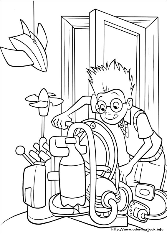 Meet the Robinsons coloring picture