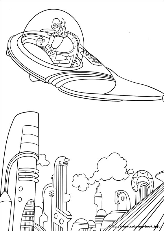 Meet the Robinsons coloring picture