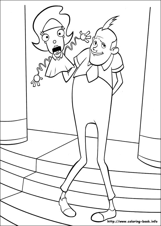 Meet the Robinsons coloring picture