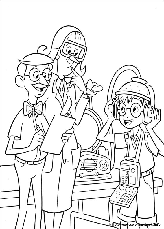 Meet the Robinsons coloring picture