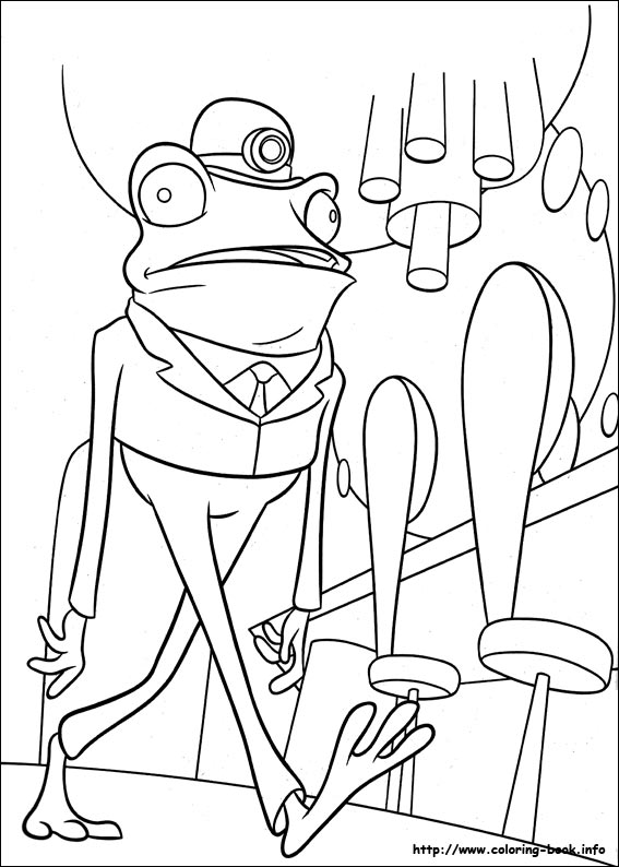 Meet the Robinsons coloring picture