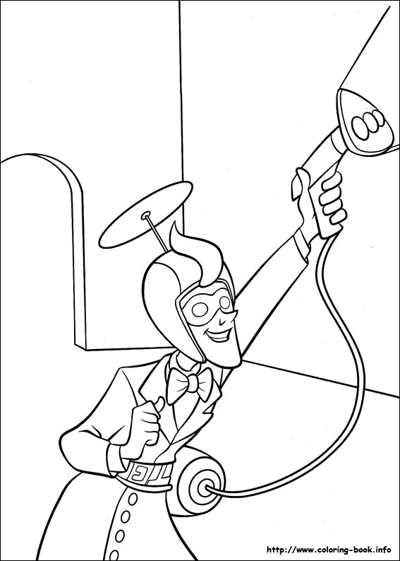 Meet the Robinsons coloring picture