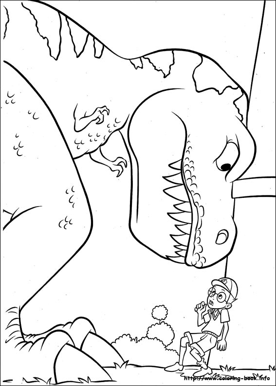 Meet the Robinsons coloring picture