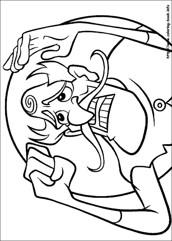 Meet the Robinsons coloring picture