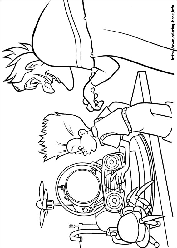 Meet the Robinsons coloring picture