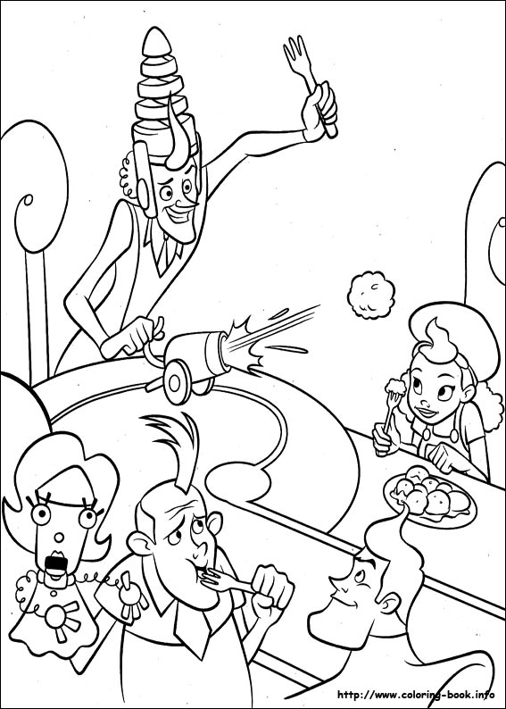 Meet the Robinsons coloring picture