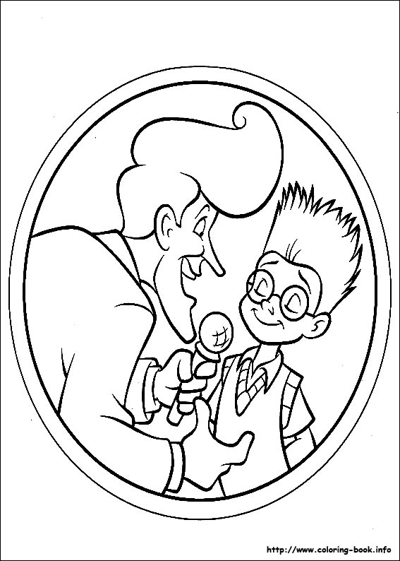 Meet the Robinsons coloring picture