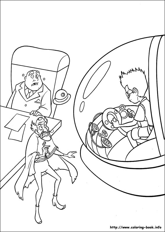 Meet the Robinsons coloring picture