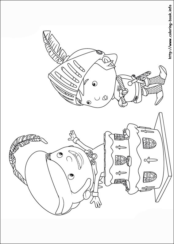 Mike the Knight coloring picture