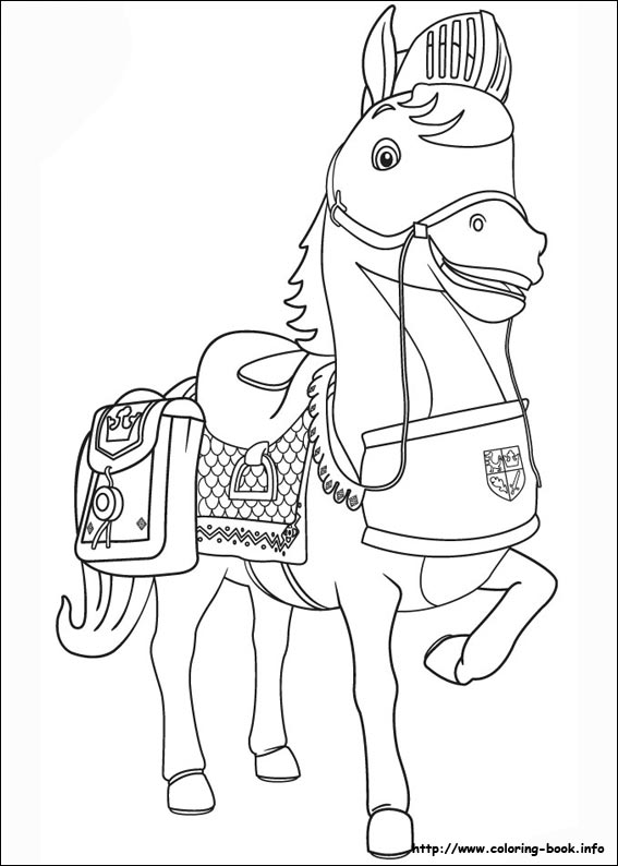 Mike the Knight coloring picture