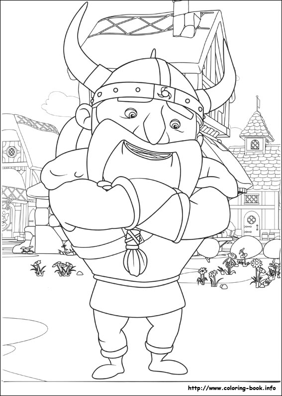 Mike the Knight coloring picture