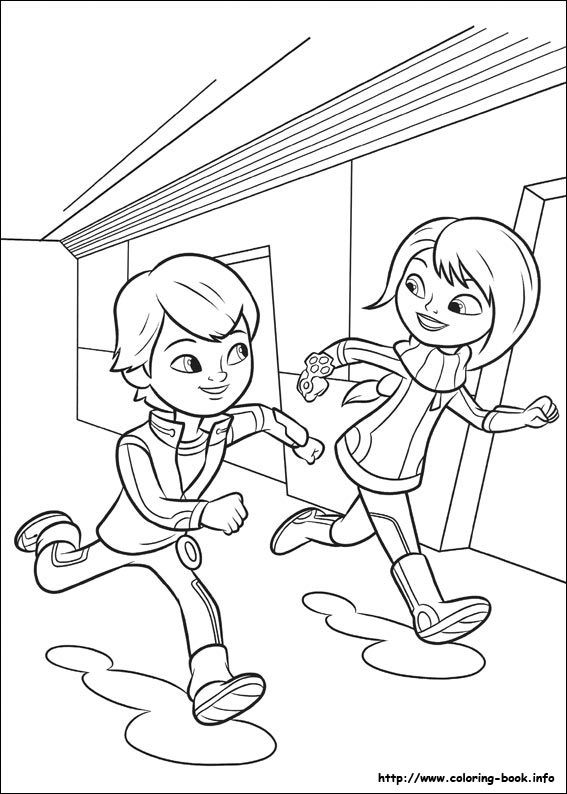 Miles from Tomorrowland coloring picture