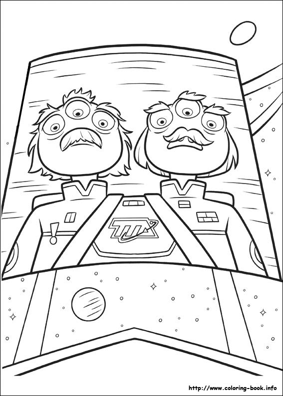 Miles from Tomorrowland coloring picture