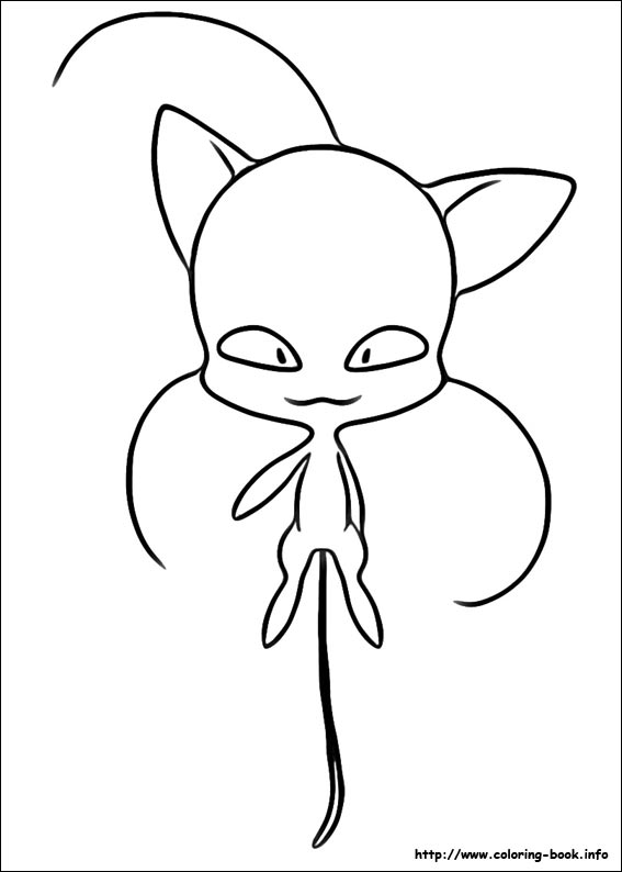 Miraculous Ladybug coloring picture