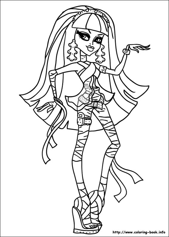 Monster High coloring picture