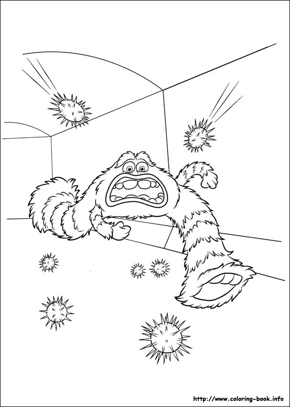 Monsters University coloring picture