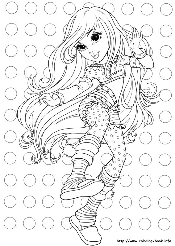 Moxie Girlz coloring picture